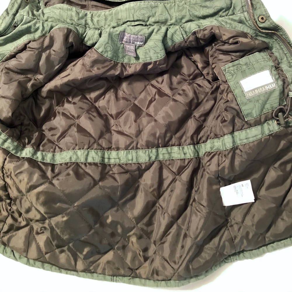 H & M Youth 4-5 Lined, Hooded Jacket - Picture 7 of 8